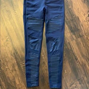 ALO Moto leggings WORN ONCE